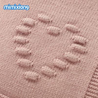 Mantas de Algodón de DOT para recién nacidos, ropa de Cama para cochecito, Cuna, edredón, 100x80cm - details 3