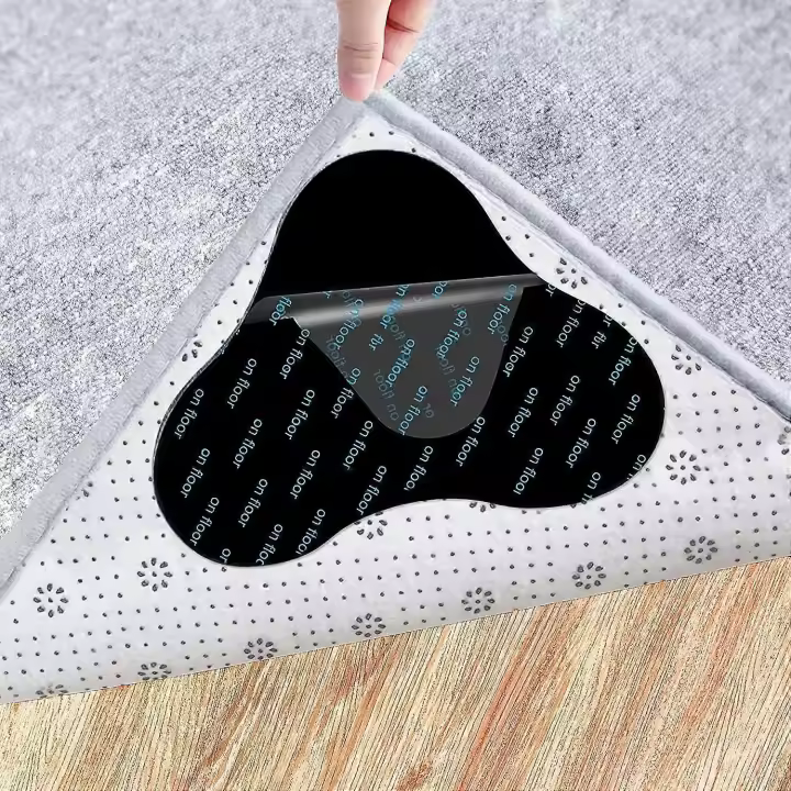 12 cintas para alfombras, antideslizantes, para suelos de madera y baldosas - 1