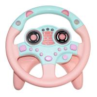 Juguete Educativo Para Bebés Y Niños Con Volante Eléctrico Y Luz Sonido Copiloto Para Carro De Bebé Material Plástico - details 5