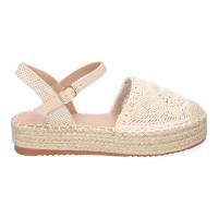 PuntoSalao Alpargatas de plataforma en yute y hebilla mujer color beige TF3307 - details 1