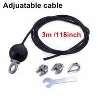 Cable De Acero Fuerte Para Remolino De Fitness 2.5M 3M 4M 5mm Thicken Cable De Remolino De Casa Para Gimnasio Accesorios De Equipo De Ejercicio Unisex - details 7
