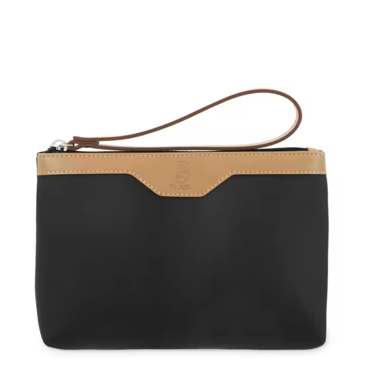 EL POTRO: BOLSA DE MANO GRANDE DE LONA Y PIEL 4533-BASE El Potro - 1