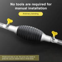 Kit De Bomba De Combustible Para Coche Con Tubo Manual De Succión Duradero Para Transferencia De Aceite Y Diesel Fácil De Usar Herramientas Para Tuning Del Combustible - details 1