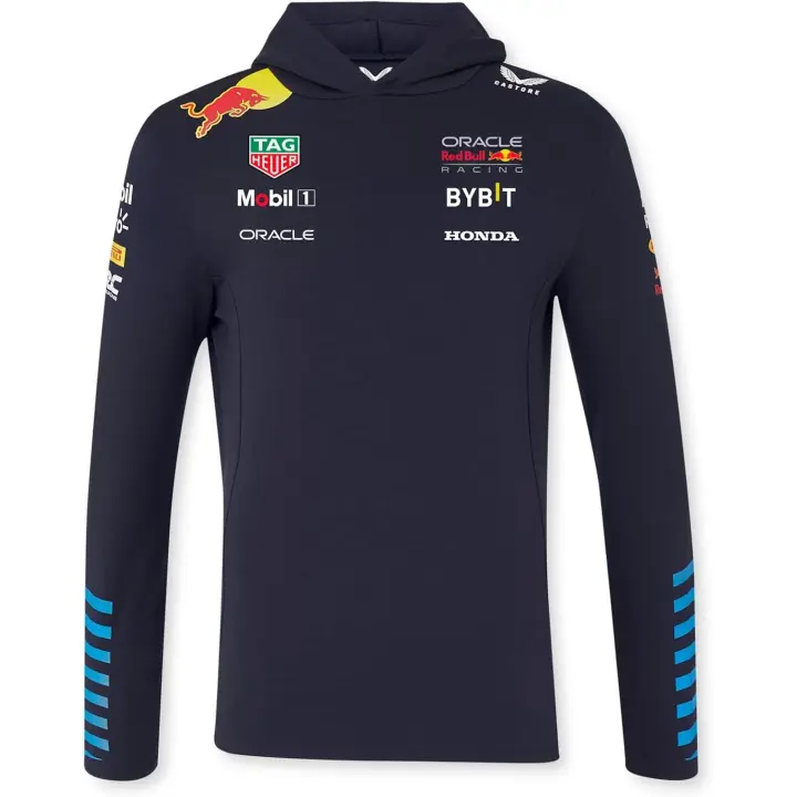 Sudadera Red Bull Oracle F1 Castore con capucha para hombre - 1