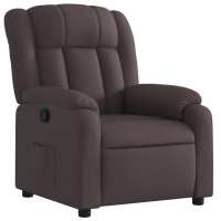 vidaXL Sillón reclinable de tela Gris claro, Gris oscuro, Negro Sillon Dormitorio Sillon Comodos Silla Relax Sillón Sofá - details 4