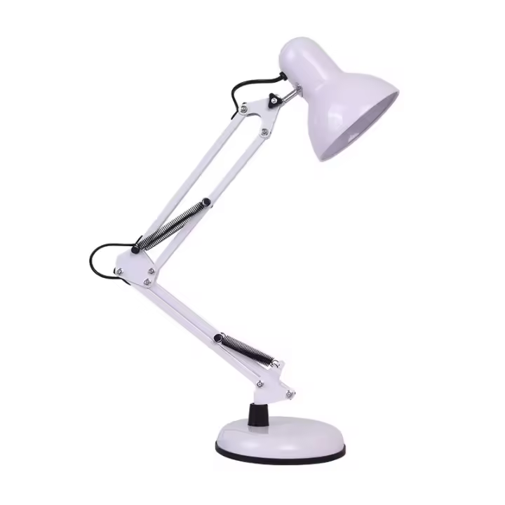 American Iron Art Lámpara de Mesa de Rego de aprizaje para niños Lámpara de Mesa LED articulada retro ajustable en Altura con Base roscada E27 - 1