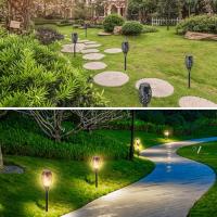 Iluminación Solar Para Piso 1/2/4/8 Piezas Juego De Linternas Con Luces De Chispas Decoración De Jardín De Navidad Luz De Camino - details 4