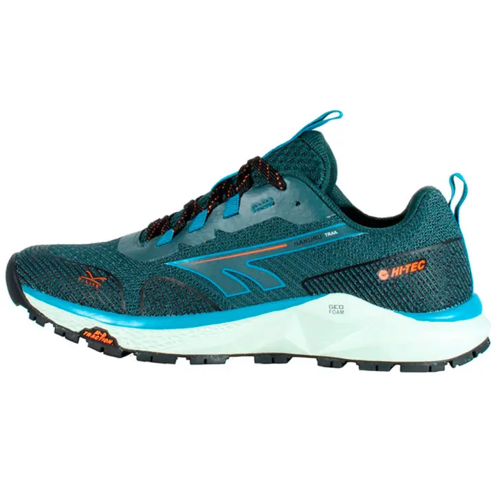 HI-TEC GEO NAKURU TRAIL HOMBRE ZAPATILLAS MONTAÑA TRAIL AZUL SENDERISMO CAMPO - 1