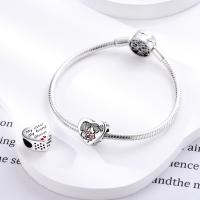 Encantos De Pareja De Niño Y Niña Platinados Con Circonia Para Pulsera O Collar Joyería Para Mujer Pendiente Clásico De Moda Vintage Romántico - details 124