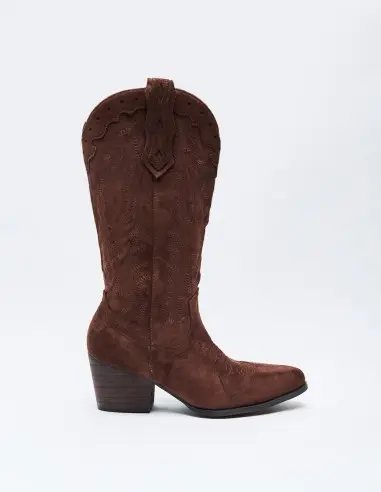 BOTA COWBOY EFECTO SERRAJE - 1