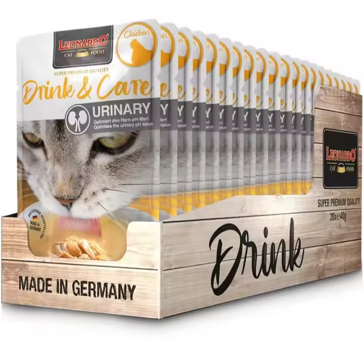 Leonardo Drink & Care Urinary Sopa con Pollo en Sobres 20x40gr - 1
