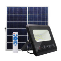 Proyector del luz  Solar fabrilamp modelo Malaquita foco de luz de 40w 6500k Negro 3600lm (20,5x23x6)(35x23,5x2)cm mando y Cable 5m - details 1