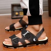Sandalias De Playa Para Hombre De Talla Grande Con Antideslizante Y Luz Ligera Azul Cielo Comodidad Primavera Verano A159 - details 2