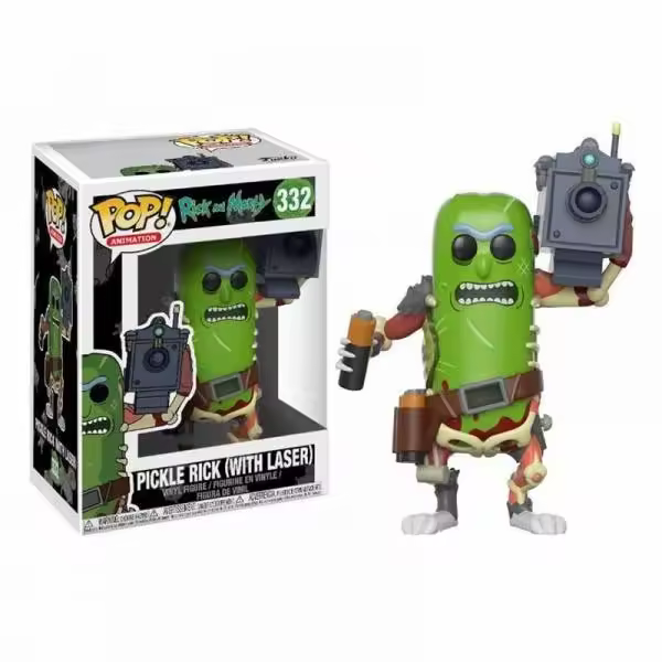 Figura Funko POP Pickle Rick (With Laser) 332 - 1