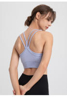 CA Sujetador short Deportivo sin costura para Mujer, ropa interior para Gimnasio, Fitness, ropa de entrenamiento de Dot Con espalda Cruzada, ropa Deportiva para correr, Chaleco de Yoga - details 10