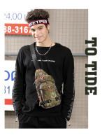 Bolsa Bandolera Para Hombre En Nylon Bolsa De Hombro Cruzada Pequeña Rucksack De Viaje Estilo Casual Con Bolsillos Internos Y Exterior - details 14