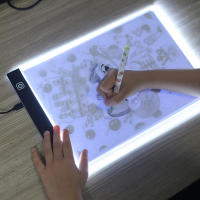 Tablero De Dibujo LED A4/A5 Con 3 Niveles De Brillantez Juguete De Pintura Para Niños Tablero Dimmable Para Dibujos Y Rompecabezas Regalo - details 5