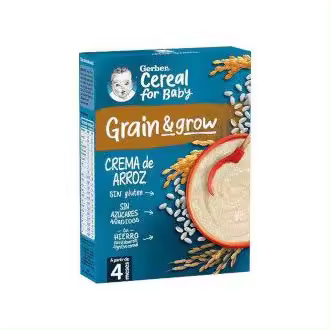 Grain & Grow Papilla #Crema De Arroz 250 Gr - 1