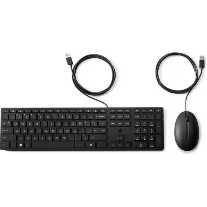 HP - Teclado y ratón con cables Desktop 320MK - 9SR36UT 9SR36UT - 1