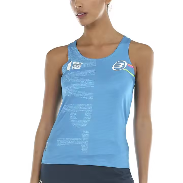 Camiseta Bullpadel WPT Sabale Azul Atomico - 1