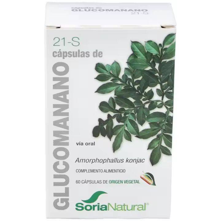 Soria Natural 21-S Glucomanano 60Caps - 1