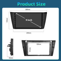 Podofo Radio de coche Android 2 Din para BMW E90 E92 E93 2005 2006 2007 2010 2011 2012 Carplay 8+128GB AI Voice WIFI+4G DSP GPS Navegación Multimedia Reproductor de Video - details 20