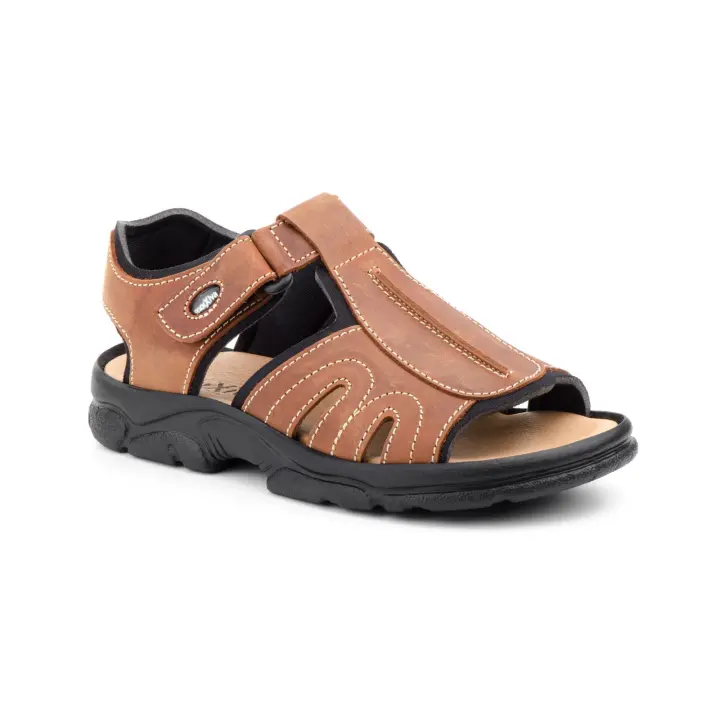 Morxiva 7017 Sandalia Cuero Hecho en España Hombre Piel Numeración 39-46 - 1