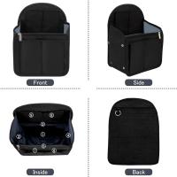 Organizador de mochila impermeable de Nailon con múltiples bolsos para Viajes y Uso Diario. ¡Práctico y funcional! - details 3