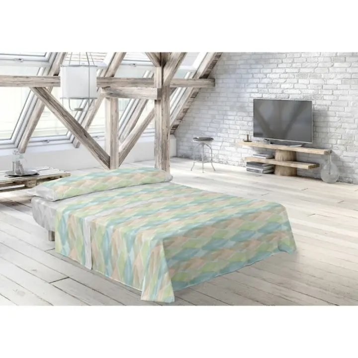 Pierre Cardin - Juego de Sábanas Pierre Cardin CRES Verde Cama de 180 - 1