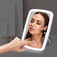 Espejo De Maquillaje LED Plegable Estilo Para Uso En El Vuelo Con Opción De Batería Seca O Carga USB Material ABS+ Vidrio - details 4