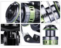 BEARKING Gakuma Serie Acero Inoxidable Carrete De Pesca Giratorio 16KG Max Washer Drag Para Pesca En El Mar Y Carpas - details 13