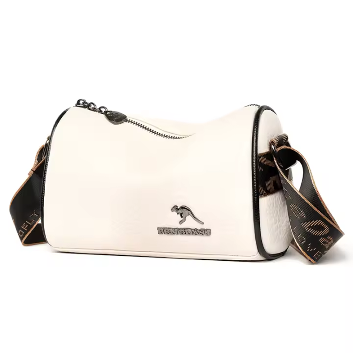 Bolso de hombro de cuero con Patrón de Piedra para Mujer, Bandolera de lujo de alta calidad, 2023 - 1
