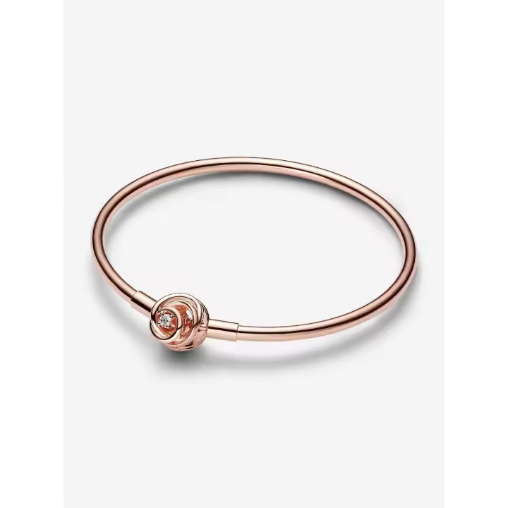 Pandora Moments - Baño de Gold Rose de 14 K Pandora - Brazalete with Cierres circular - 1