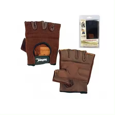 Guantes Fitness Softee para Proteger Manos y Muñecas | Máximo Confort | Licra y Almohadilla | Tallas S M L XL - 1