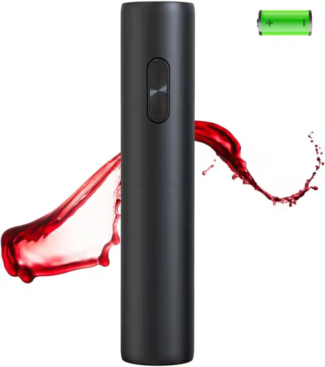 Juego De Abrevidrios Eléctrico Con Base De Carga Automático Descorchador De Tapa Para Cocina Bar Fiesta Regalos - 1