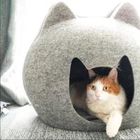Cama para gatos 47x36x40cm GRIS - Cómoda y Acogedora Cama para Gatos de Tamaño Ideal en Color Gris Platz K9 S.L. - details 0