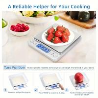 Báscula De Cocina Digital Precisa 3Kg/500G 0.01g Para Alimentos Dieta Joyería Medición LCD Equilibrio Postal - details 4