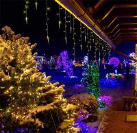 Luz De Encaje LED 3.5M Para Jardín Exterior Impermeable Con 8 Modos Guirnalda De Navidad Para Fiesta Boda Decoración De Vacaciones - details 7