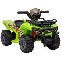 HOMCOM Quad Eléctrico para Niños de +18 Meses Vehículo Eléctrico a Batería 6V Infantil con Velocidad de 2 km/h y Avance 70x42x45 cm - details 0