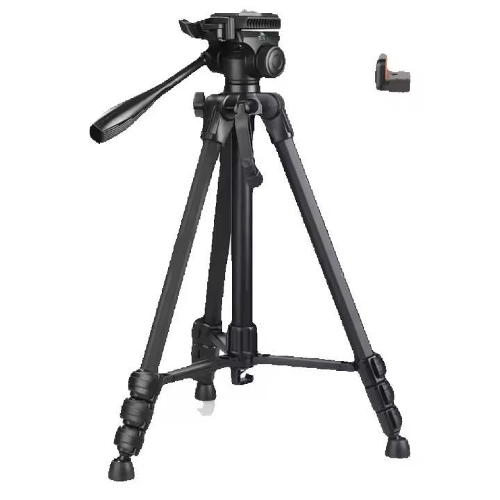 TACKLIFE MLT02 Trípode Liviano Portátil Bluetooth con Control Remoto y Base de Cámara Desmontable - 1