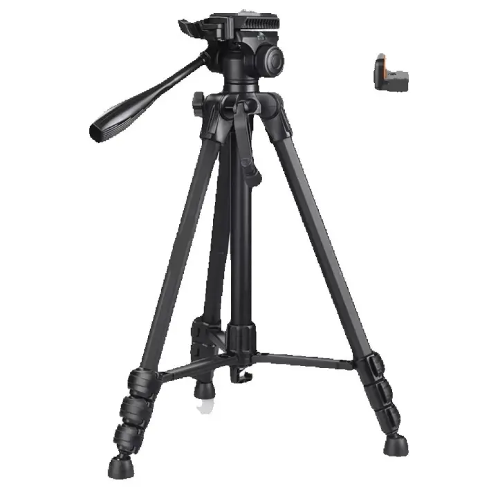 TACKLIFE MLT02 Trípode Liviano Portátil Bluetooth con Control Remoto y Base de Cámara Desmontable - 1
