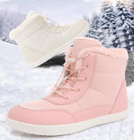 Botas De Nieve Para Mujer 2024 Calzado De Montaña Exterior Botas De Invierno Con Pelo De Piel Hasta La Rodilla Botas De Invierno Para Mujer - details 1