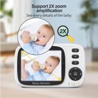 Monitor De Bebé Con Vídeo 2.4G Wireless Pantalla LCD De 3.2 Pulgadas Audio Bidireccional Visión Nocturna Cámara De Seguridad Intercomunicador Para Niños - details 7