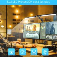 Lámpara De Escritorio LED Sin Escala Dimmable Luz De Monitor USB Para Oficina Estudio Lectura Fijación De Iluminación - details 21