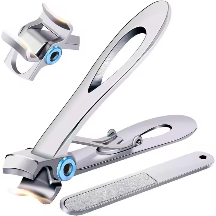 Cortaúñas para uñas gruesas-Pretty Diva Cortaúñas de gran tamaño with opening de mandíbula Ancha, resistant inoxydable Maple, cortaúñas extragrandes para pies - 1