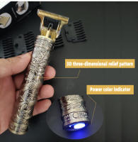 Nueva Afeitadora Eléctrica Profesional Impermeable Para Hombres Cuchilla Rotatoria De Acero Inoxidable T9 Con Carga Rápida 120 Minutos - details 17