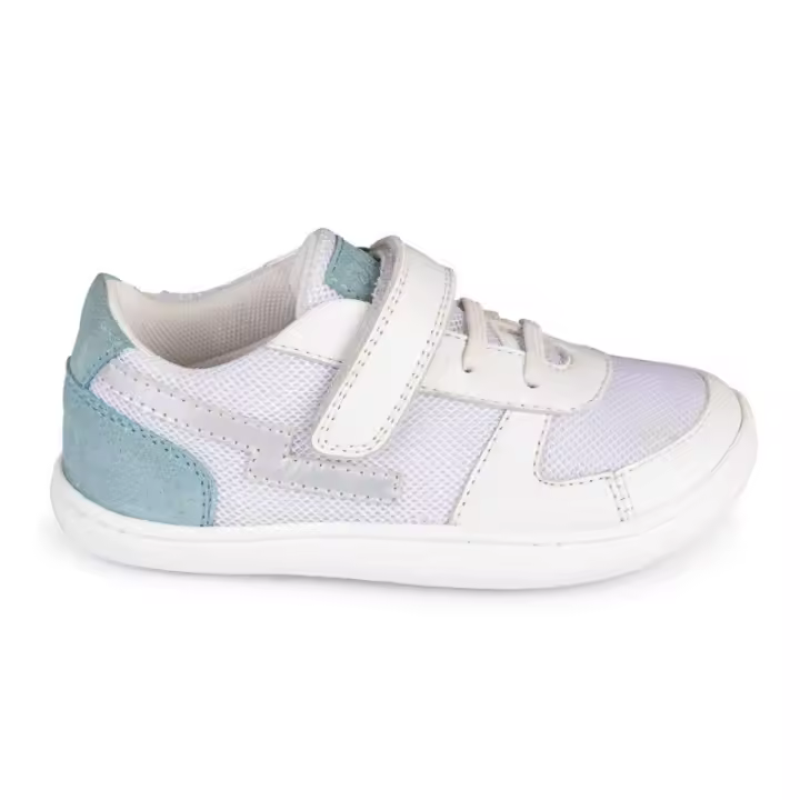 DEPORTIVO RAYO BAREFOOT BLANCO/AZUL CIELO – SUAVIDAD Y COMODIDAD - 1
