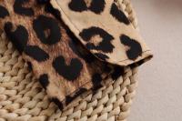 Pantalla De Mano Con Codos Para Mujer Estampado De Leopardo Estilo Retro Europeo Y Americano Con Borlas Decorativas 3D Versátil Para Mujer - details 28