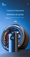 Bomba Eléctrica Portátil Para Bicicleta Y Motocicleta Inflador Rápido Sin Cable Mini Para Neumáticos De Vehículos Eléctricos Y Balones - details 0