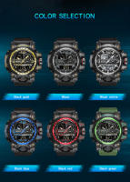 Reloj Deportivo De Estilo Militar G-Serie SANDA Para Hombres Resistente Al Choque Y Al Agua Con Pantalla Analógica Y Digital Relogios Electrónicos Para Hombre - details 6